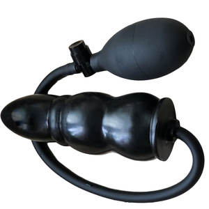 IKOKY Plug anal gonflable en forme de pénis, énorme <span class=keywords><strong>gode</strong></span> avec pompe, masturbateur féminin - Product Image 6