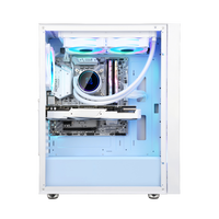 SAMA OEM milieu de la tour verre trempé armoire PC ordinateur de jeu boîtier PC maille métallique boîtier ATX