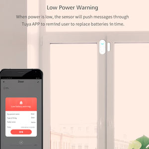 Tuya-alarma inteligente para el hogar, Sensor de puerta y ventana con <span class=keywords><strong>Wifi</strong></span>, <span class=keywords><strong>Detector</strong></span> de <span class=keywords><strong>apertura</strong></span>/cierre con notificación por aplicación - Product Image 6