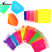 Fournisseur chinois de poudre néon pour la couleur des ongles, teinture fluorescente en résine, pigment pour la fabrication de bougies en cire, de savon, d'artisanat en résine