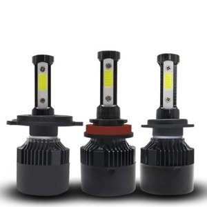 Phares LED automobiles, faisceau combiné haut et bas, phares ultra-lumineux à quatre côtés, phare LED de voiture - Product Image 1