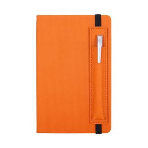 Customizable Colors Eco-Friendly Luxury <b>A5</b> Executive <b>Diary</b> Leather Cover Silk Screen Printed Metal Buckle Promotional Use OEM - Product Image 4