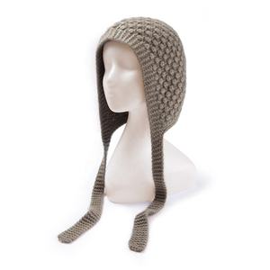 Automne et hiver chaud protecteur d'<span class=keywords><strong>oreille</strong></span> laine tricoté unisexe <span class=keywords><strong>cachemire</strong></span> chapeau bonnet en tricot - Product Image 6