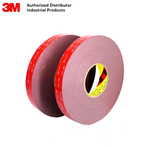 เทปติดตั้งสองหน้าสีแ<span class=keywords><strong>ด</strong></span>ง 3M GPL-110 <span class=keywords><strong>ฟิล์ม</strong></span>ป้องกันพื้นผิว ยึ<span class=keywords><strong>ด</strong></span>ติ<span class=keywords><strong>ด</strong></span>แน่นมาก ไม่ทิ้งคราบกาว เทปอะคริลิกโฟม - Product Image 1