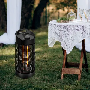 Giải Trí Ngoài Trời Điện Hồng Ngoại Đứng Patio Tháp Nóng Foot Warmer Portable Bảng Top Nóng