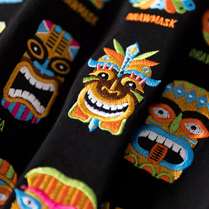 เสื้อยืดผู้ชายผ้าฝ้าย 100% ขายส่ง คุณภาพสูง ปักลายตามสั่ง พิมพ์ลายดิจิตอล ตัวอักษร ลายถัก ทรงหลวม เป็นมิตรกับสิ่งแวดล้อม - Product Image 1