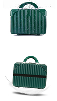 Trousse de Maquillage Portable et Tendance avec Fermeture Éclair, Sac de Voyage Souple et Léger de 14 Pouces, Grande Capacité, Idéal pour PC et Cosmétiques