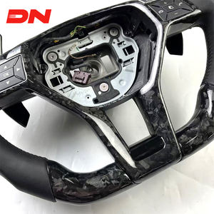 Volant en cuir et fibre de carbone de style sport pour <span class=keywords><strong>Mercedes</strong></span> Benz A45 W204 W212 W218 W117 W116 C GLC CLS Classe 2009-2014 - Product Image 6