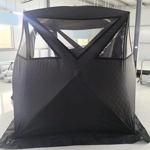 Tente <span class=keywords><strong>de</strong></span> sauna à 5 parois avec trou <span class=keywords><strong>de</strong></span> poêle tente d'hiver pour sauna <span class=keywords><strong>de</strong></span> pêche tente <span class=keywords><strong>de</strong></span> sauna extérieure OEM portable à installation facile - Product Image 1