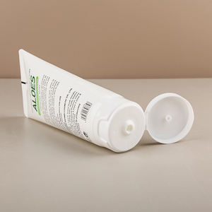 Tube souple en plastique à bouchon rabattable de 180 g, tube vide pour soins de la peau, pour <span class=keywords><strong>gel</strong></span> d'<span class=keywords><strong>aloe</strong></span> <span class=keywords><strong>vera</strong></span>, nettoyant, lotion corporelle, crème pour les mains, sous-emballage - Product Image 6