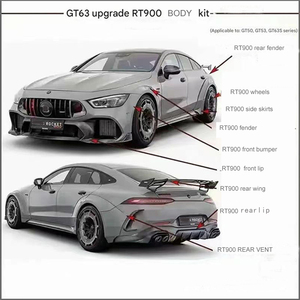 ชุดแต่งรอบคัน B Style <span class=keywords><strong>RT900</strong></span> Rocket Body Kit Wide Body สำหรับ Mercedes Benz AMG GT53 GT63 ประกอบด้วยกันชนหน้า-หลังและบังโคลน - Product Image 6