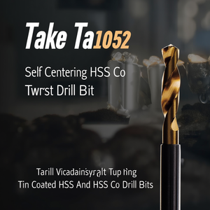 Foret hélicoïdal autonivelant HSS-Co Ttake Ta1052, revêtu d'étain, forets HSS et HSS-Co - Product Image 3