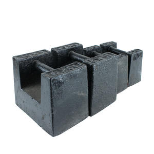 Fabrik-Großhandelspreis Hochpräzise M1 Geschlitzte 25kg 20kg Gusseisen-Blockkalibriertestgewichte - Product Image 4