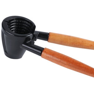 Manual Aluminum Alloy Nutcracker Funnel-Shaped Double-Mouth <b>Sheller</b> Pliers for Walnuts, Almonds & Cashews Kitchen Tool - Product Image 1