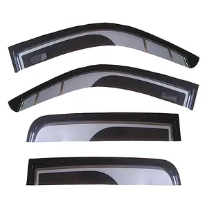 China Factory Direct Selling Car Deflector Door Visors Acrylic Window Visor With Two Colors /Black /Smoke OEM Available