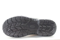Chaussures de sécurité d'hiver chaudes en cuir gaufré avec embout en acier pour le travail des travailleurs Bottes de sécurité marron