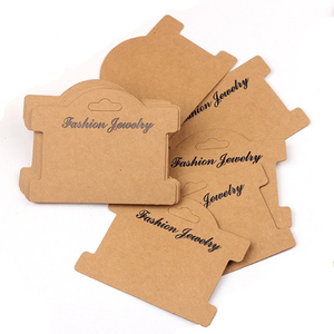 Thẻ Trang Sức Sáng Tạo Thẻ Vàng Lá Treo Trang Sức Phụ Kiện Bông Tai Thẻ Hiển Thị - Product Image 4