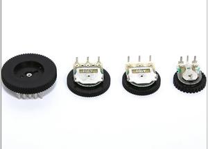 Potenciómetro de rueda de pulgar Bonens Manufacturer R1001 de 16*6mm con interruptor, 500-1M, 20% de tolerancia, <span class=keywords><strong>control</strong></span> de volumen de audio estéreo - Product Image 3