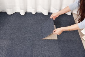 Tự dính thảm gạch vỏ và dính chống trượt 30*30cm 60*60cm Thảm vuông phòng khách sàn Mat thảm - Product Image 6