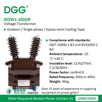 Transformateur de Potentiel Multi-Enroulements DGG, Transformateur de Tension Intérieur en Résine Époxy pour Systèmes Complexes de Protection et de Mesure par Relais