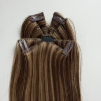 Extensions de cheveux humains chinois vierges de donneur unique, type queue de cheval Octopus Spider