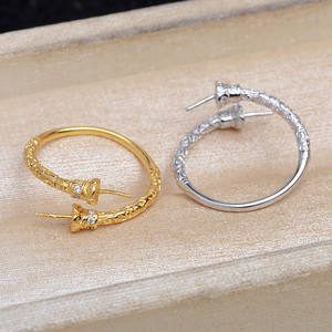 S925 <b>Silver</b> Double <b>Bead</b> Ring DIY Open 7-8 Ring with Empty Stand 5815 <b>Bead</b> Caps for Jewelry Making - Product Image 2