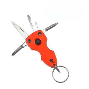 Llavero multiherramienta 5 en 1, <span class=keywords><strong>Mini</strong></span> destornillador, cuchillo de bolsillo, llavero, multiherramienta con linterna LED - Product Image 2