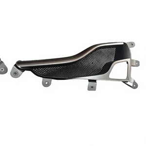 True carbon fiber taillight grille for Ferrari 458 body kit front bumper edge side skirts rear diffuser - Product Image 3
