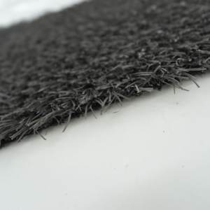 <span class=keywords><strong>Gazon</strong></span> synthétique de loisirs sur mesure de haute qualité avec une hauteur de poils de 24 mm, en PP/PE, gris foncé, résistant aux UV - Product Image 5