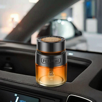 BUSHINECO Désodorisant Liquide pour Voiture – Nouveautés 2025 – Idées de Produits Innovants – Parfum de Luxe pour Voiture – Éliminateur d'Odeurs Noir