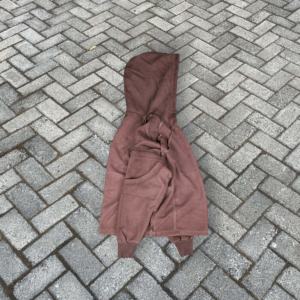 ผู้ผลิตเสื้อฮู้ดดี้โอเวอร์ไซส์ผ้าฝ้ายเทอร์รี่ 100% แบบสั่งพิมพ์ลายได้ ตัดเย็บแบบวอชด์ ทรงหลวม ชายเสื้อแบบดิบ สำหรับผู้ชาย ฤดูใบไม้ร่วง - Product Image 5