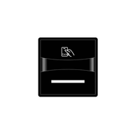 Carte Mifare 1k haute fréquence 13,65 MHz, étiquette intelligente pour hôtel, interrupteur d'économie d'énergie Euro, style luxueux haut de gamme