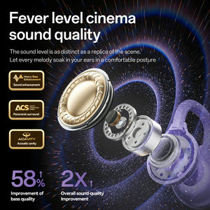 Audífonos Inalámbricos TWS de Alta Calidad, Mini Audífonos Deportivos Abiertos con Micrófono, Cancelación de Ruido, Manos Libres, para Juegos - Product Image 6