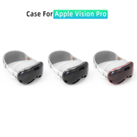 Coque antichoc pour écran de casque de lunettes VR personnalisée coque transparente transparente en tpu protecteur d'objectif pour apple vision pro