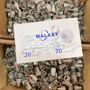 <span class=keywords><strong>Tuercas</strong></span> <span class=keywords><strong>Remachables</strong></span> MALAXY M3 M8, Acero Inoxidable, M6 Pequeñas, 90 Unidades, Cabeza Plana Avellanada, Rosca Tubular Hexagonal, Remache Moleteado - Product Image 6