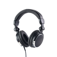 Casque Stéréo Hi-Fi Pliable Haute Qualité avec Transducteurs 50mm, Équipement de Studio d'Enregistrement, Interface 3.5mm, Câble 3M, Idéal DJ/Studio
