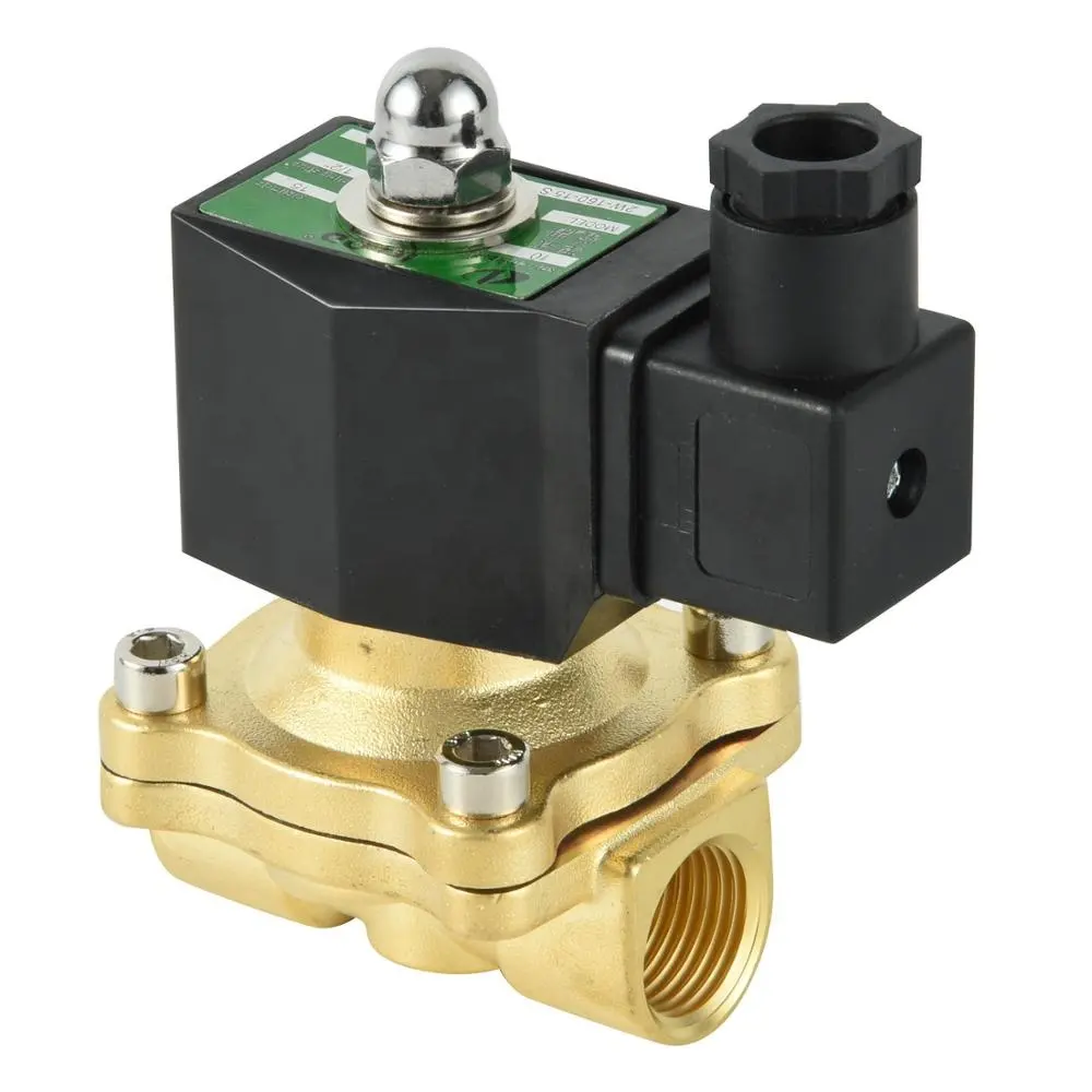 Factory Price 1/8 to 3 Inch Brass Water Shutoff Valve 2W200-20S