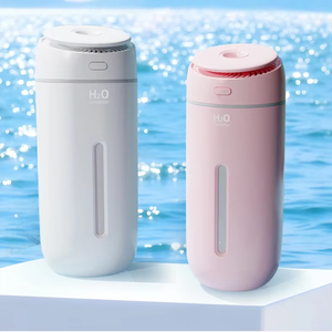 Cost-effective Portable Household 101-200ml Ultrasonic <b>Humidifier</b> Humidistat 36dB Noise Plastic Color LED Light Remote Control - Product Image 3