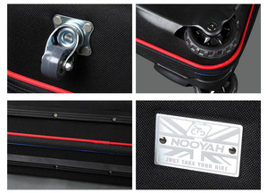 NOOYAH BK002 Custodia Rigida EVA Per Bici - Borsa Portatile Con Ruote Per Bici Da Strada TT E Mountain Bike Hardtail Ingrosso - Product Image 6