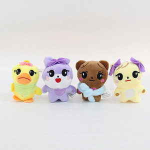 ของเล่นตุ๊กตาหมี <span class=keywords><strong>kpop</strong></span> 10cm พร้อมผ้ากำมะหยี่นุ่มพิเศษและไส้ฝ้าย PP สำหรับตุ๊กตายัดไส้ Jake - Product Image 4