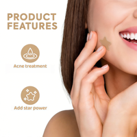 Star Zit couvre Patch hydrocolloïde contre l'acné Invisible emballage personnalisé sans cruauté pour visage couverture contre les imperfections 40 patchs soins de la peau