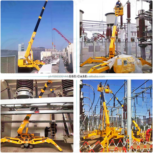 Precio de fábrica, 3 toneladas, 5 toneladas, 8 toneladas, 10 toneladas, grúa de elevación de araña, grúa móvil sobre orugas para la venta - Product Image 6