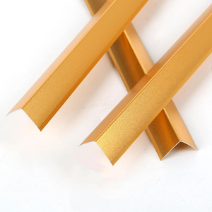 Bande de finition murale en <span class=keywords><strong>acier</strong></span> inoxydable de haute qualité, finition miroir argenté 8k, en forme de L, pour la décoration des coins, bande de finition murale européenne pour cuisine, escalier - Product Image 3