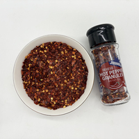 Chile Picado en Bolsa de 500g / Chile en Escamas Picante, Chile Rojo Picado en Paquete Pequeño con Logotipo Personalizado, Origen China