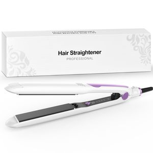 Lisseur de cheveux électrique multifonction à revêtement céramique, température réglable par LED, technologie ionique, protection contre la surchauffe, usage domestique - Product Image 1