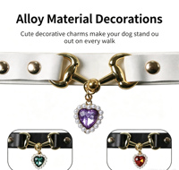 Collier pour animaux de compagnie, collier pour chat et chien, accessoire pour animaux, décoration de cou pour animaux, bijoux pour chat et chien, fournitures pour animaux de compagnie en gros pour petits chiens et chats