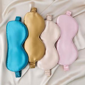 Custom Logo Natural 19 Mm Pure Sleepmask Adjustable Breathable Soft Shading <b>Sleep</b> 100% Mulberry Silk Eye <b>Mask</b> - Product Image 4