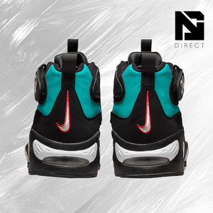 Chaussures de basketball Air Griffey Max 1 'Black Freshwater' 2025 Teal avec semelle extérieure en caoutchouc amorti, empeigne synthétique et sangle à boucle - Product Image 4