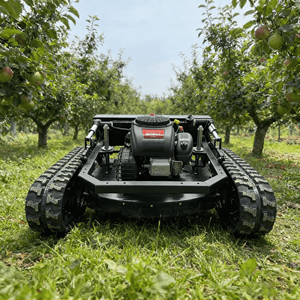 Cortadora de Césped Industrial con Control Remoto, Cortadora de Césped Agrícola Certificada, Cortadora de Césped de Jardinería con Autocarga - Product Image 4