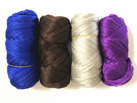 Cheveux Africains Colorés Crochet Tresse Twist Warps100 Acrylique Brésilien Laine Cheveux Fil